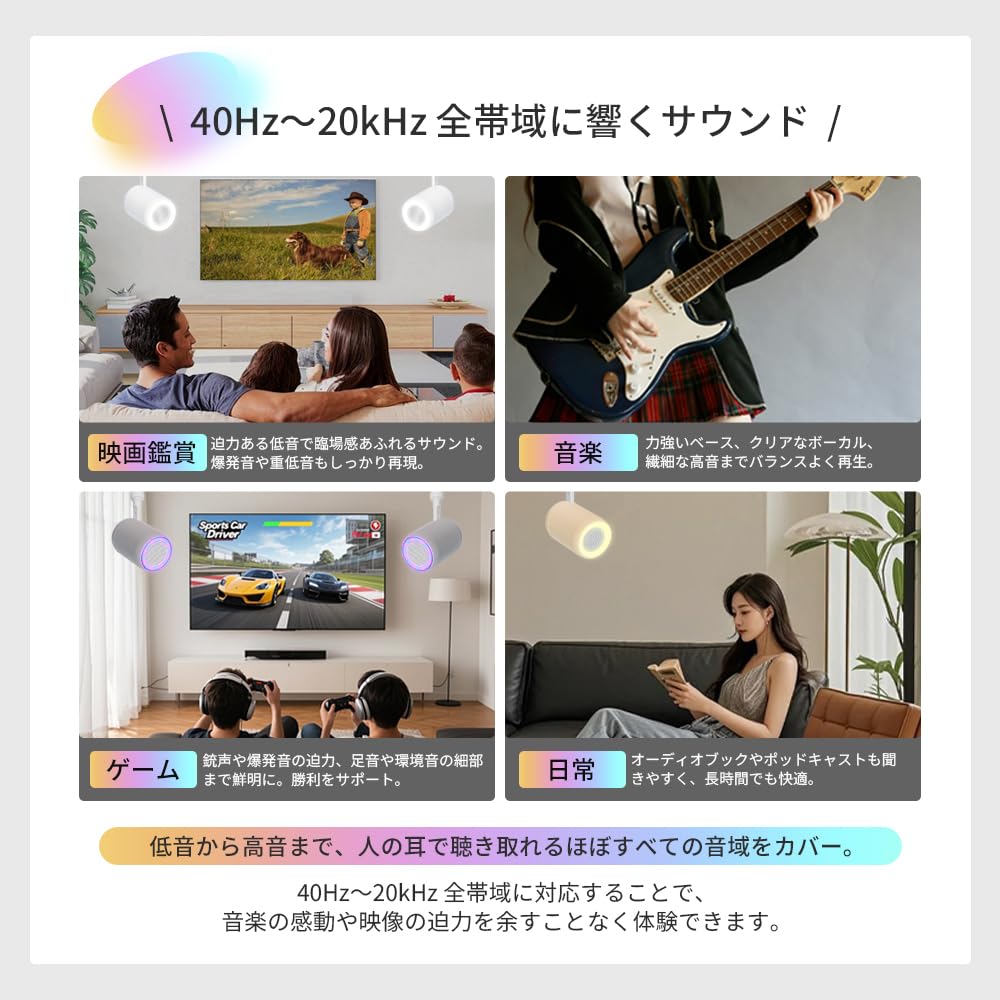 Amazon.co.jp: JIASONG ダクトレール スピーカー レール用 Bluetooth